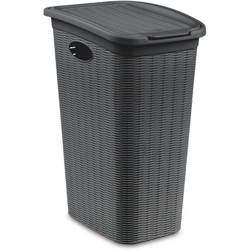 Dosco - Elegance Laundry Basket Narrow High 36L 39 x 28 x 54.5cm Slate grey
