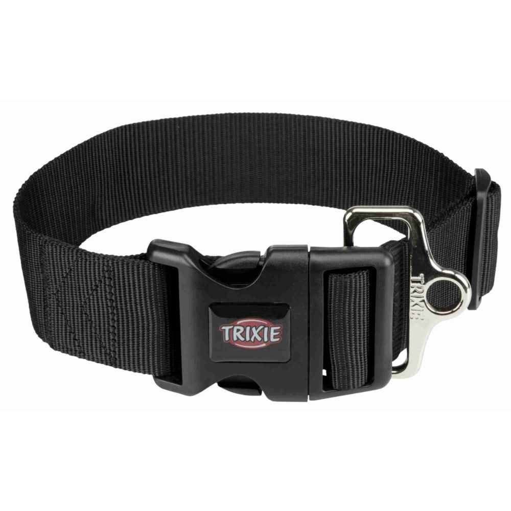 Trixie - Premium Black Collar XS-S 22-35cmx10mm