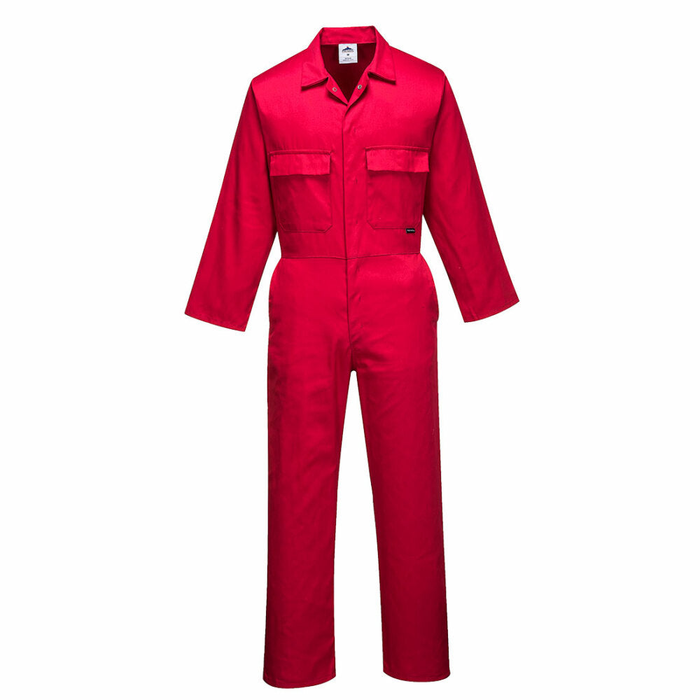 Portwest - Euro Work Coverall - Red