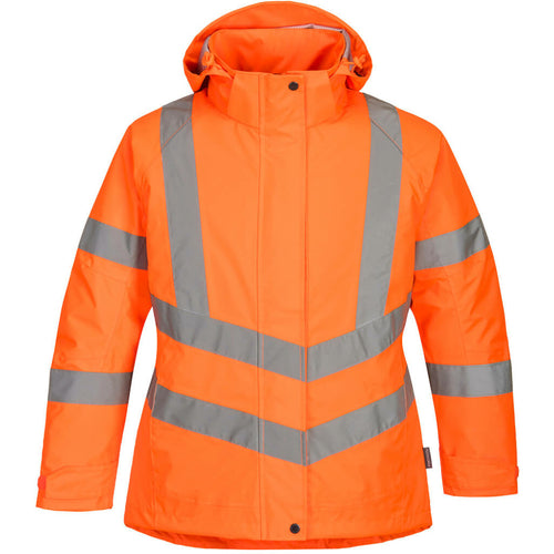 Portwest  - Women's Hi-Vis Winter Jacket - Orange