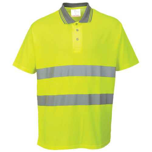 Portwest  - Cotton Comfort Polo - Yellow