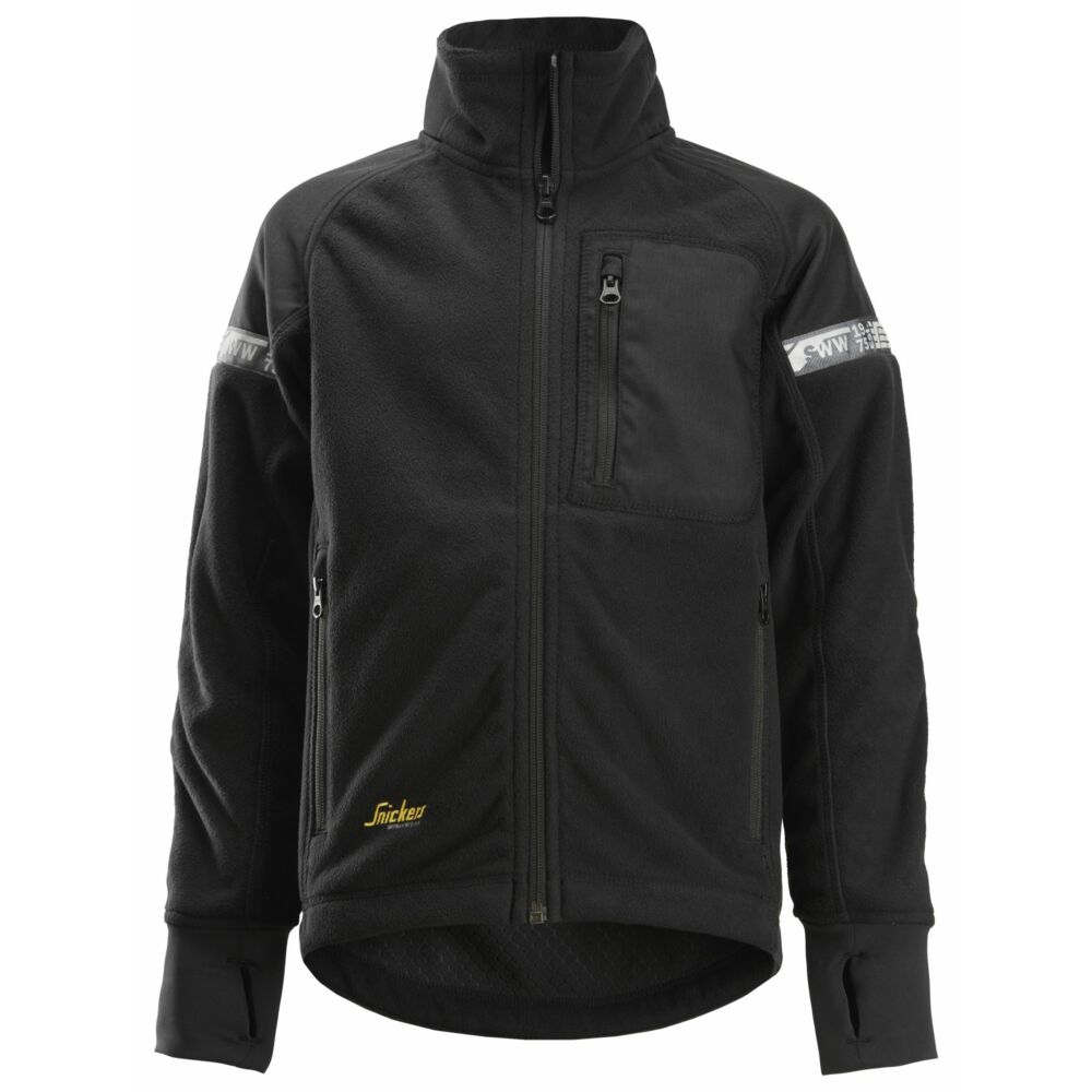 Snickers - AllroundWork, Junior Windproof Jacket - Black\\Black
