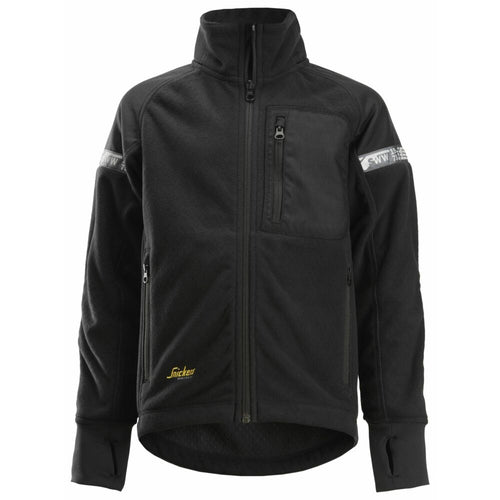 Snickers - AllroundWork, Junior Windproof Jacket - Black\\Black