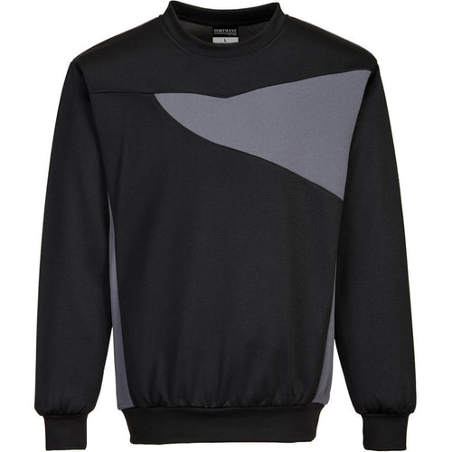 Portwest - PW2 Sweatshirt - Black/Zoom Grey