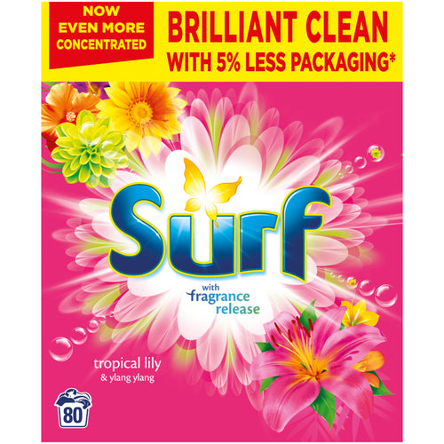 Tropical Lily & Ylang  Washing Powder  80 Wash - 4Kg