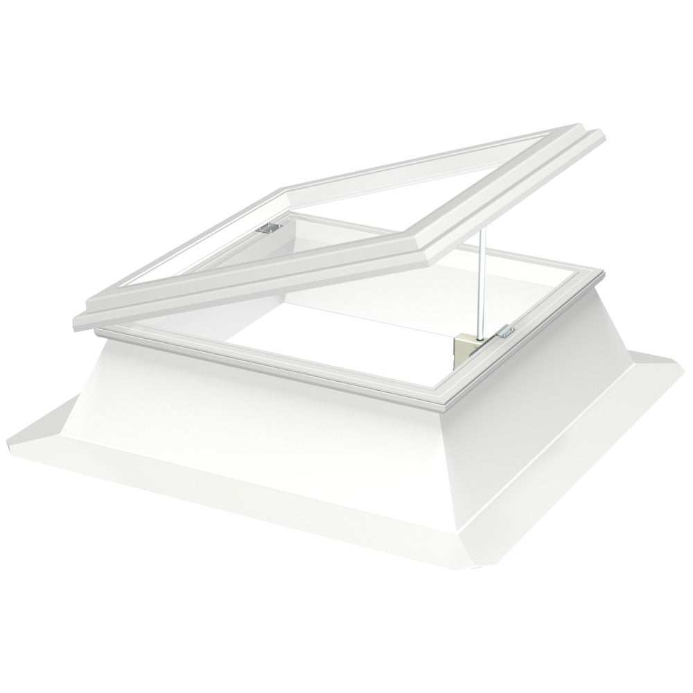 Velux dome, PVC base 30cm, vented, 90x90