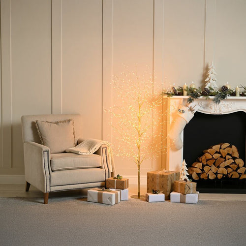 Dewdrop Warm White Micro LED Tree -180cm