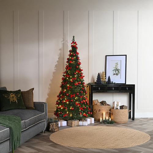 Decorated Pop-Up Pre-Lit Tree - 6ft