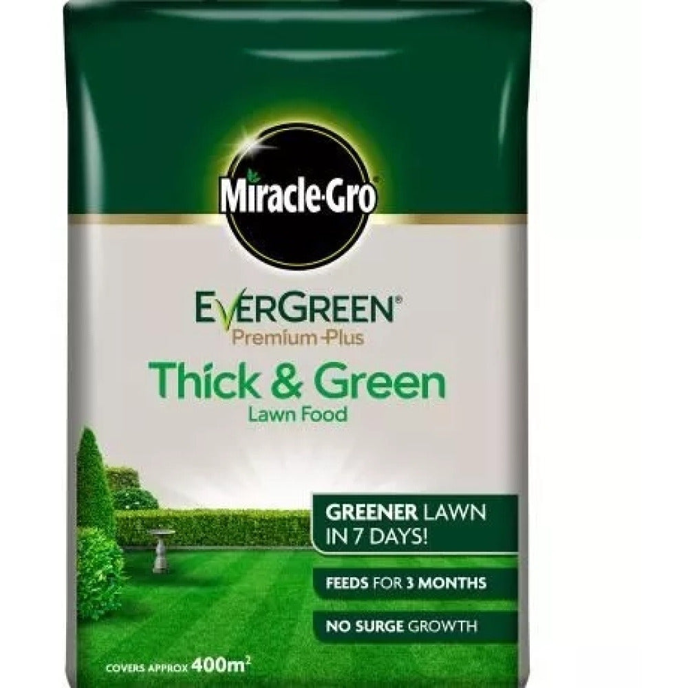 Miracle-Gro Premium Plus Thick & green lawn food 400m²