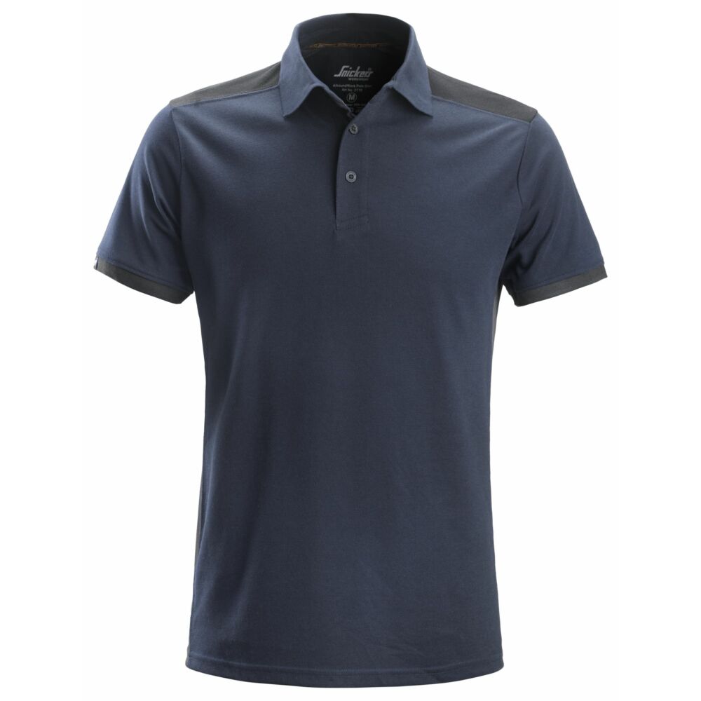 Snickers - AllroundWork, Polo Shirt - Navy\\Steel grey