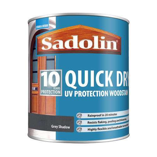 Sadolin Quick Dry Woodstain Grey Shadow 2.5L