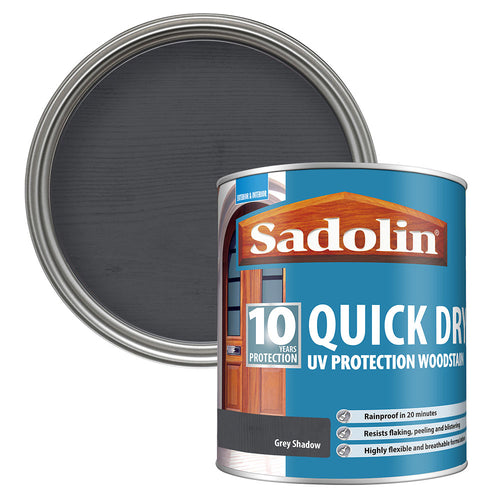 Sadolin Quick Dry Woodstain Grey Shadow 2.5L