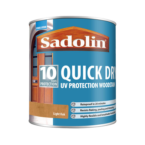 Sadolin Quick Dry Woodstain Light Oak 2.5L