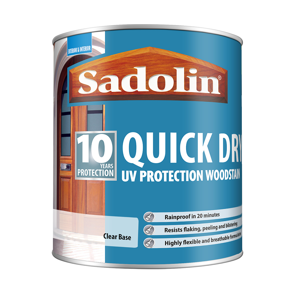 Sadolin Quick Dry Woodstain Clear Base 5L