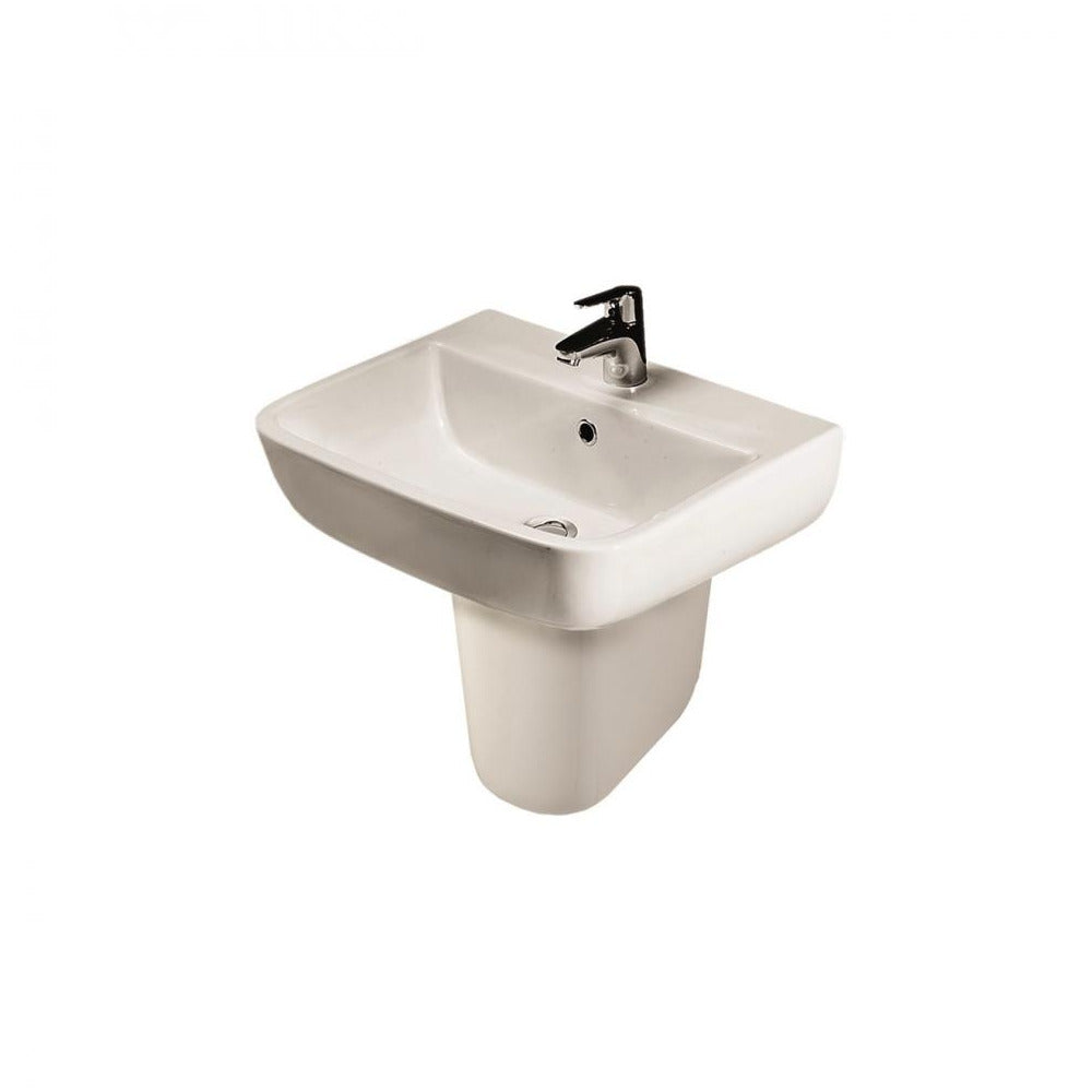 Sonas - Washbasin & Semi Pedestal - 52cm