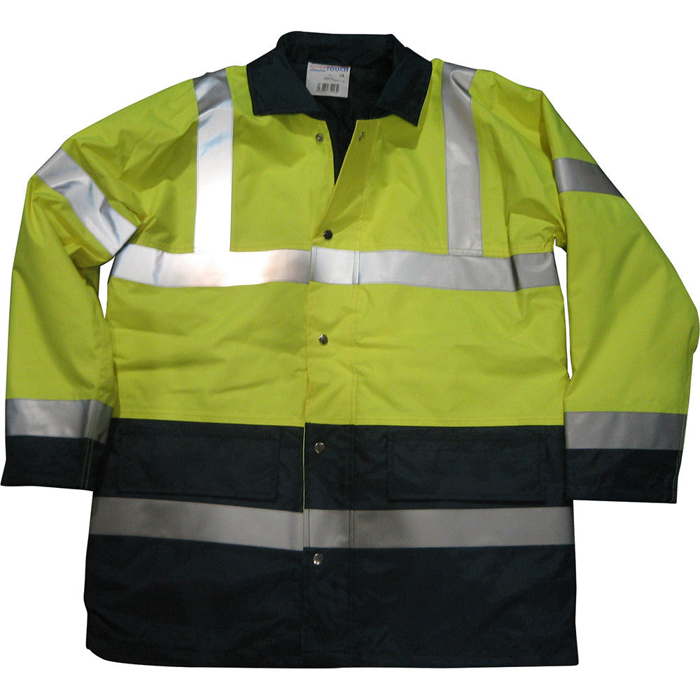 YOKO - Hi-Vis 2 Tone Jacket 3M Yellow Large