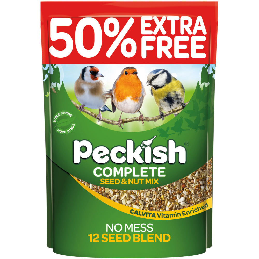 Peckish Complete Seed & Nut Bird Food 2kg + 50% Extra Free