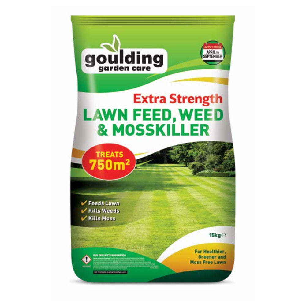 Goulding Extra Strength Feed Weed & Mosskiller 15kg