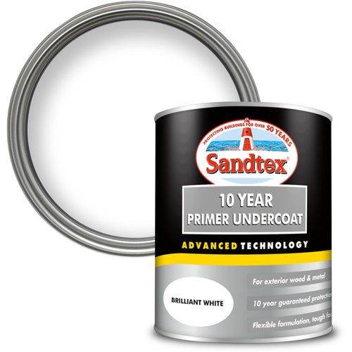 Sandtex 10 Year Primer Undercoat White 750ml