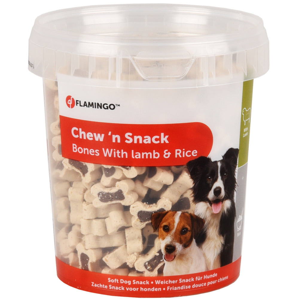 Dosco - Chew'N Snack BonesLamb/Rice 500G