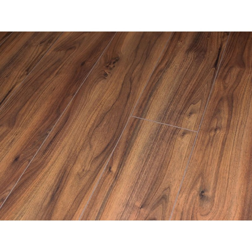 Metro Narrow Plank Atlantic Walnut Laminate Flooring AC4 10mm