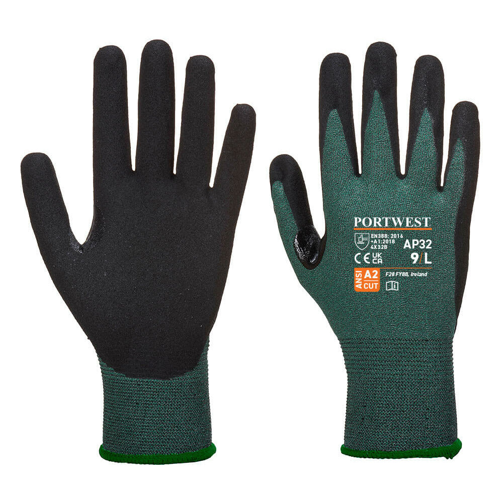 Portwest - Dexti Cut Pro Glove - Black/Grey