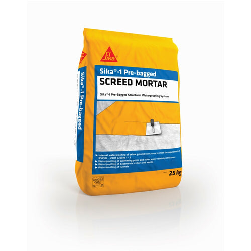 Sika-1 Pre-Bag Screed Mortar - 25kg