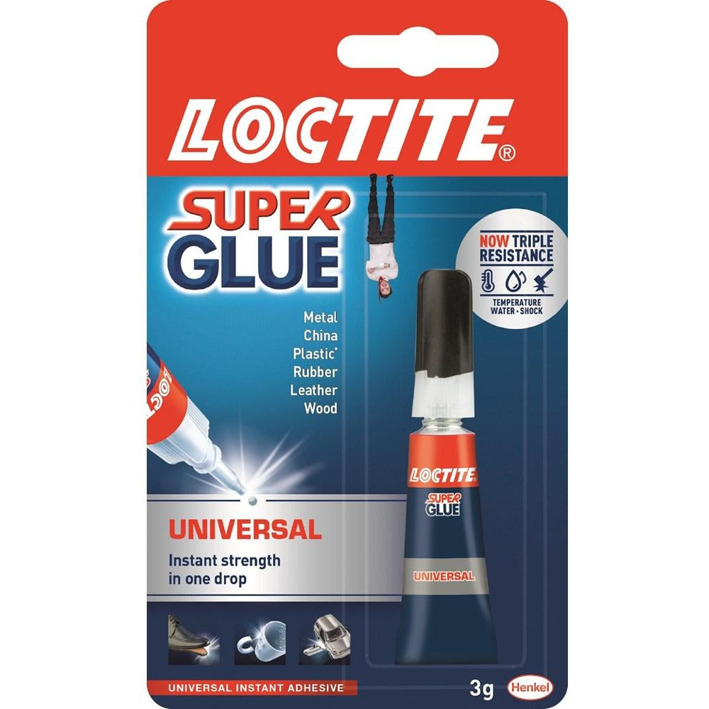 Loctite - 3G Super Glue Universal Tube - Transparent