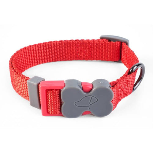 Zoon - Red S WalkAbout Dog Collar (23cm-36cm)