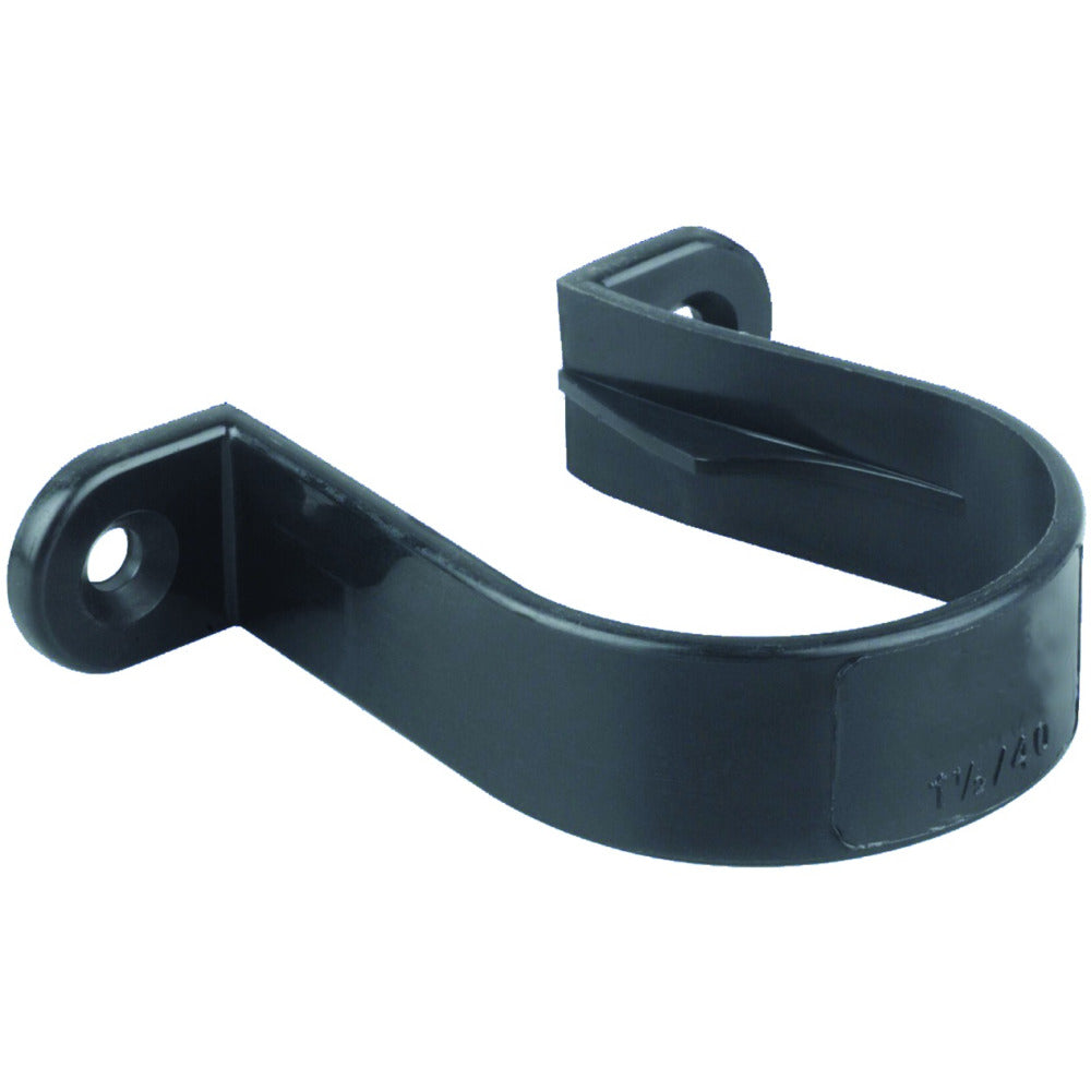 Wavin Waste OsmaW ABS Pipe Clip Black 40mm