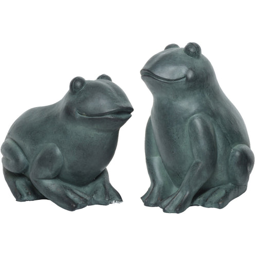 Decoris Polymagnesium Frog Statues