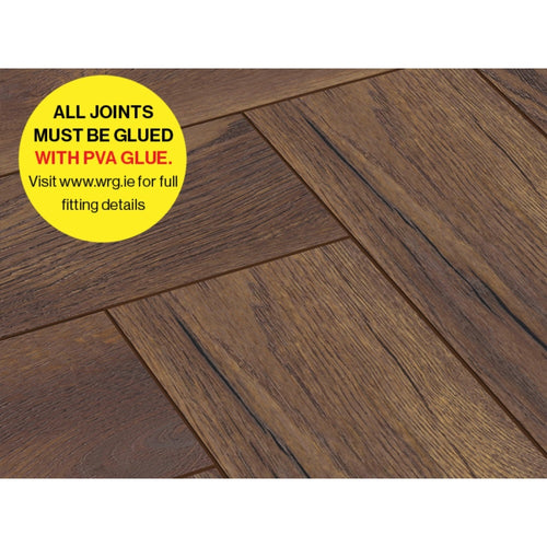 Herringbone Calais Laminate Flooring AC4 8mm