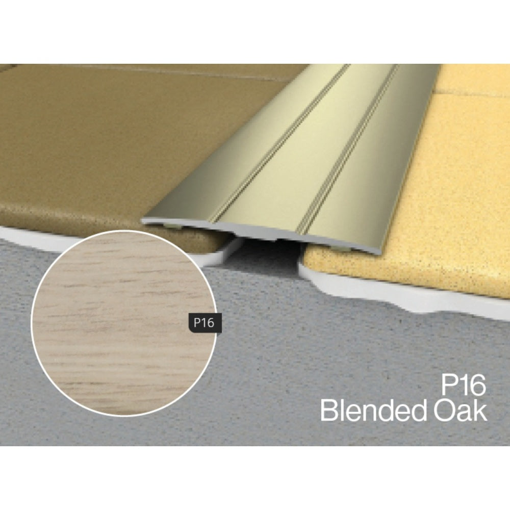 WRG 1 Flat Profile Self Adhesive P16 Blended Oak 1800mm