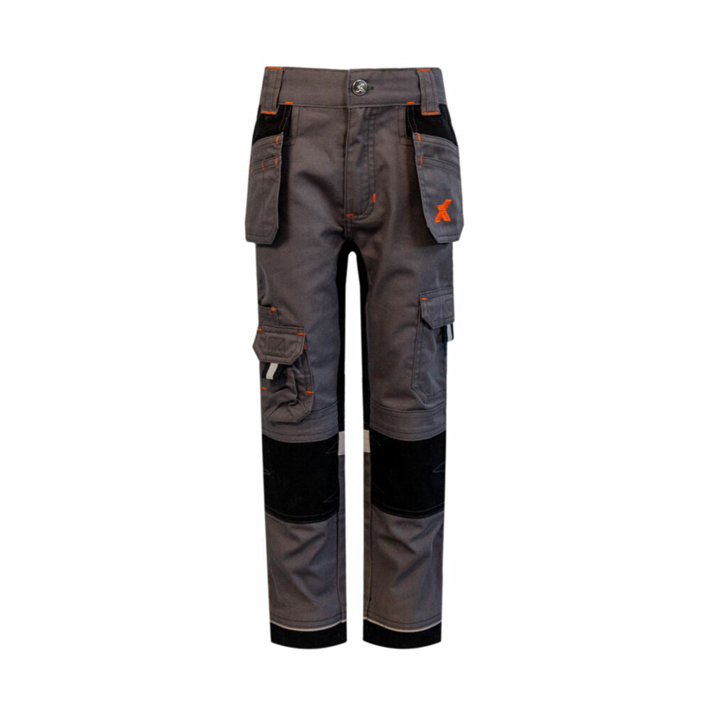 Xpert Pro Junior Stretch Work Trouser Grey - Age 7-8 Years