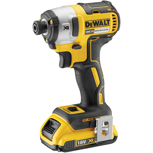 DCF887D2 XR Brushless Impact Driver 18V 2 x 2.0AH Li-Ion