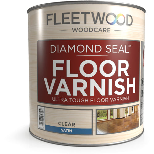 Fleetwood Diamond Seal Floor Varnish Satin Clear 2.5L