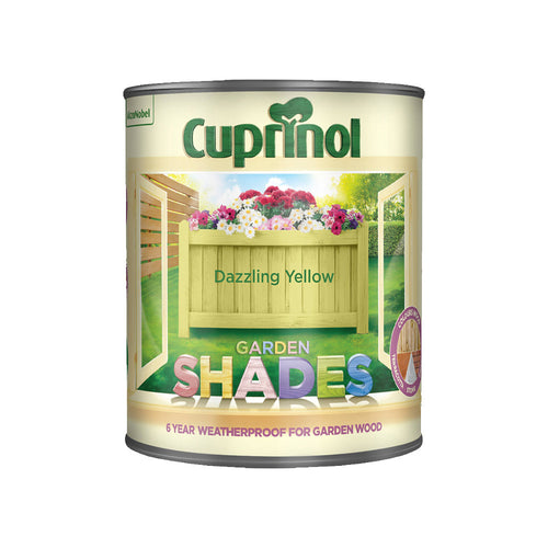 Cuprinol Garden Shades Dazzling Yellow 1L