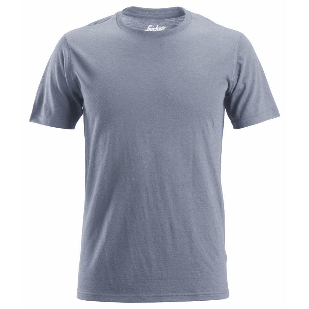 Snickers - AllroundWork, Wool T-Shirt - Dark Blue Melange