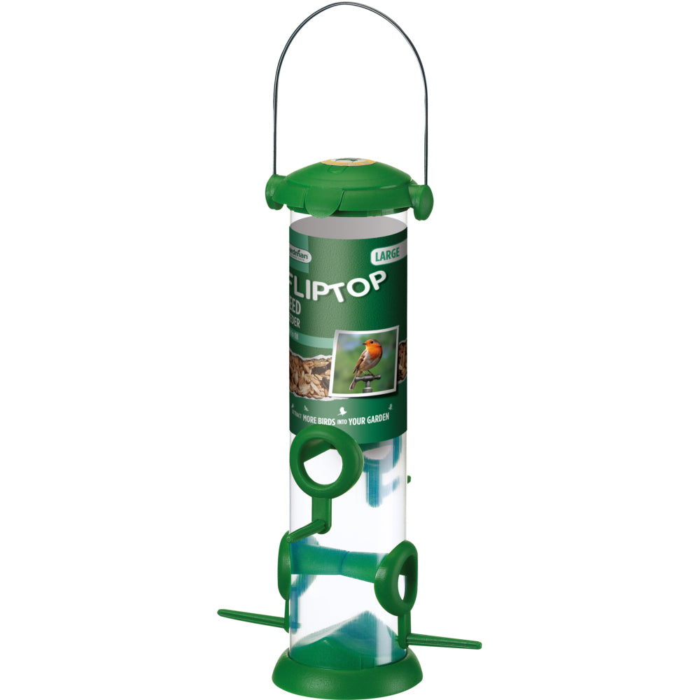 Gardman Flip Top Large Seed Feeder