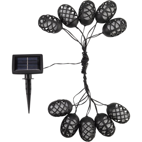 10 Cool Flame Solar String Lights