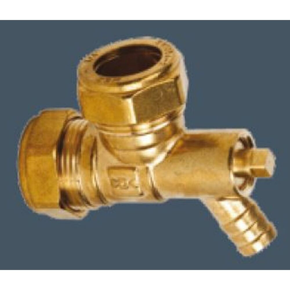 South Coast Brass - 1/2\ Combined Elbow & Drain Off 471