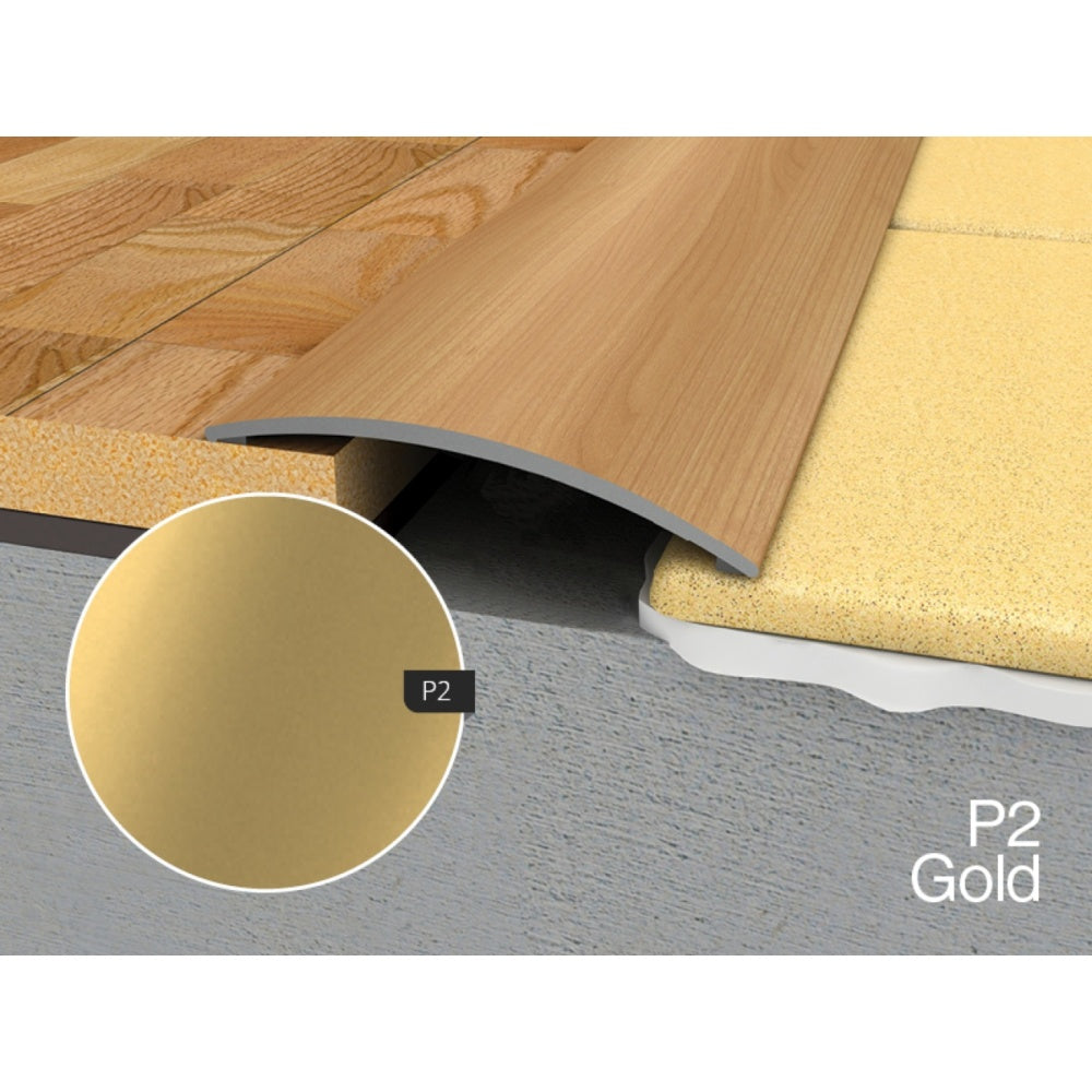 WRG 2 Flat Profile Self Adhesive P2 Gold 900mm