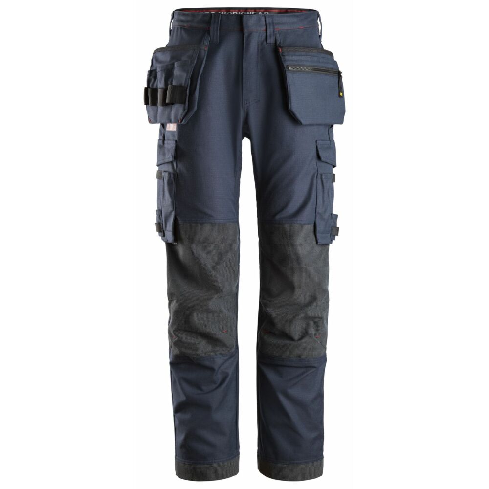 Snickers - ProtecWork, Work Trousers Holster Pockets Equal Leg Pockets - Navy
