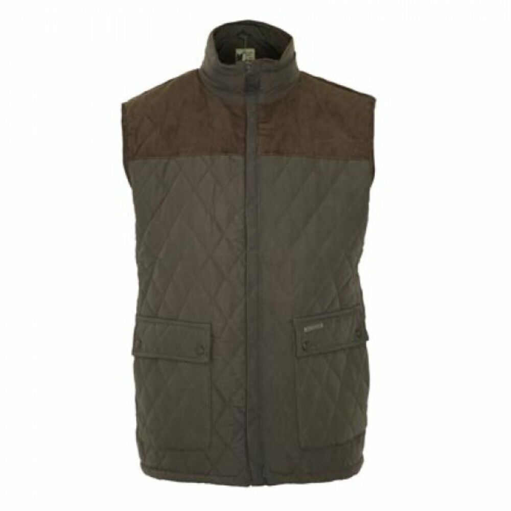 Country Estate Arundel Quilted Bodywarmer Green - XL
