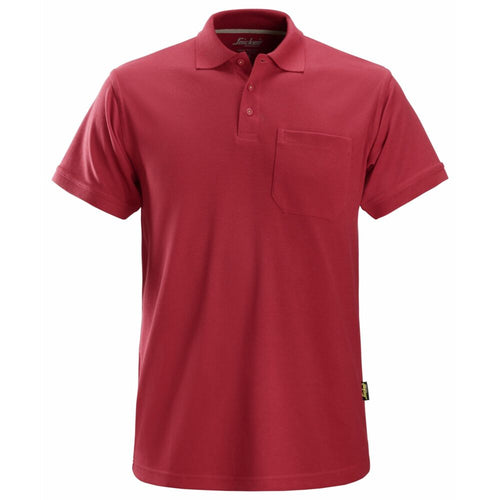 Snickers - Classic Polo Shirt - Chili red