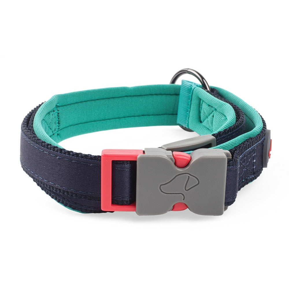 Zoon - Navy S Uber-Activ Padded Dog Collar (30cm-36cm)