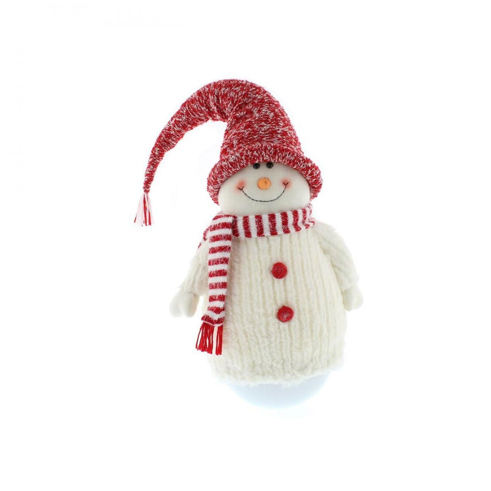 Festive - Red Hat Tumble Snowman - 120cm