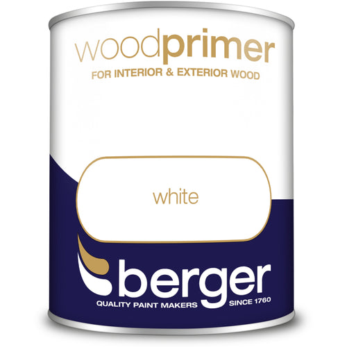 Berger Wood Primer White 750ml