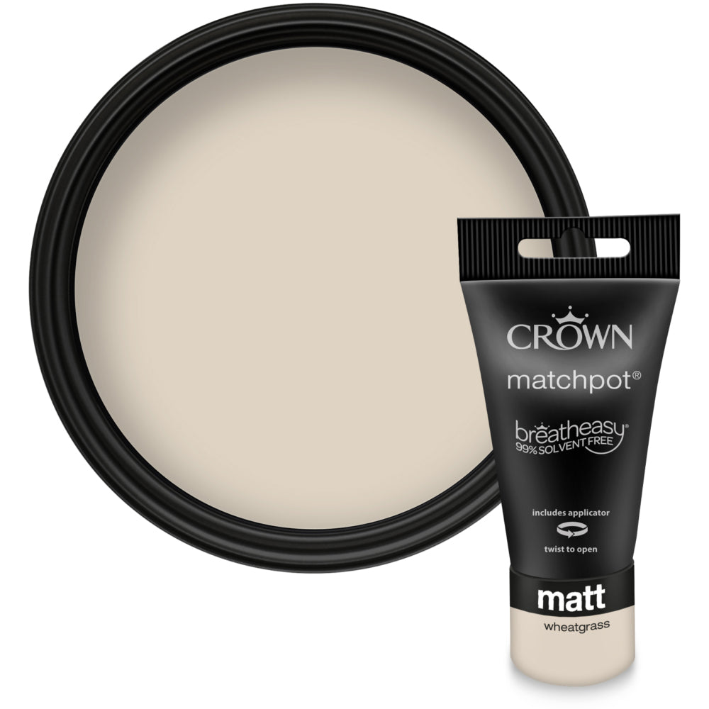 Crown Matt Emulsion Wheatgrass 40ml
