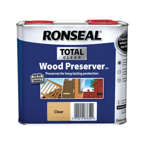 Ronseal Total Wood Preserver Clear 2.5L